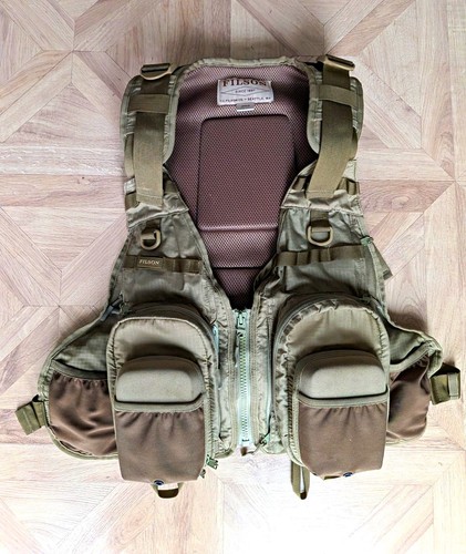 Filson guide fishing vest with - fishing,