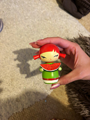 Momiji poppet figurine green - momiji, &