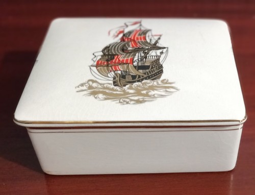 Trinket box galleon picture - trinket,
