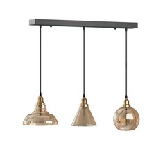 Chandelier Vintage Smoked