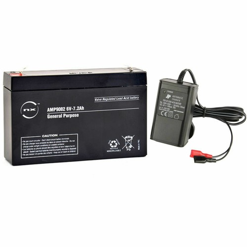 Toy car battery - battery, charger