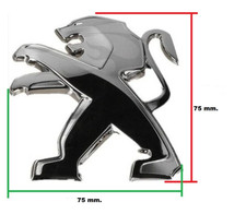 NEW PEUGEOT 208 A9 CAR MANUFACTURER BACK BADGE 9673873280