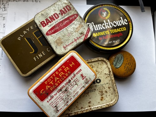 Job lot six old vintage - six,