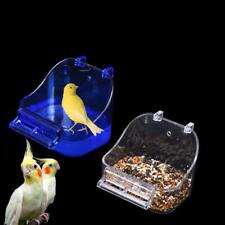 Bird Bath Tub with Perch for Cage Parrot Shower Accessories Hanging Box-
