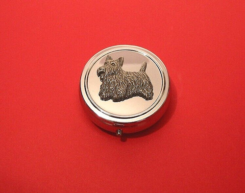 Scottish terrier round - scottish,