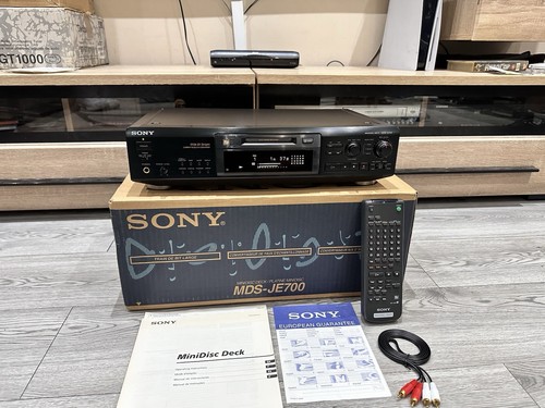 Boxed sony mds - boxed, disc