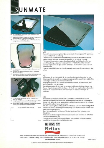 Britax hollandia sunmate - britax,