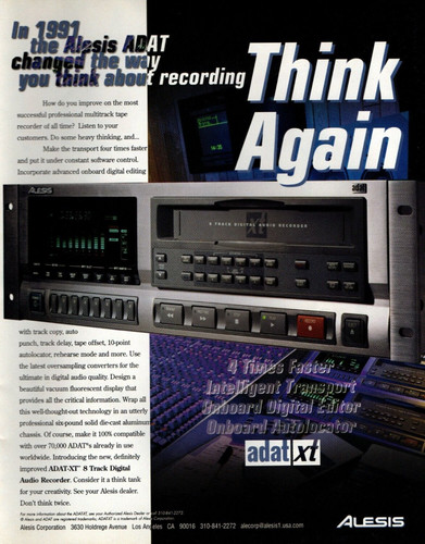 Vtg 90s alesis adat - vtg,