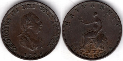 Great britain farthing - great, britain,