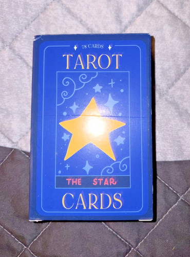 Tarot card the star - -,