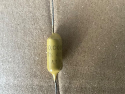 Mullard mustard 10000pf 400 - 10000pf,