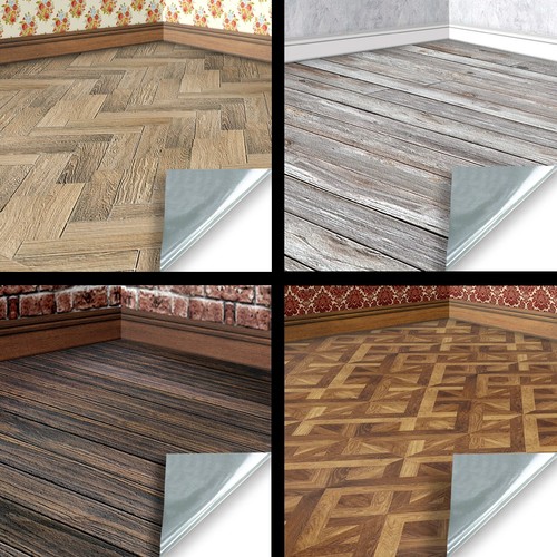 Dolls house self adhesive - 1:12,
