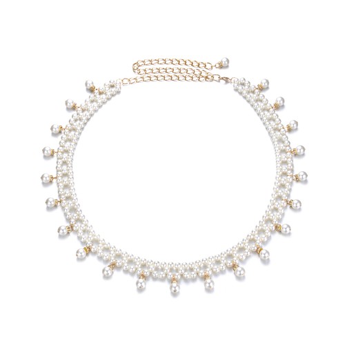 Pearl ladies waist belt - ladies,