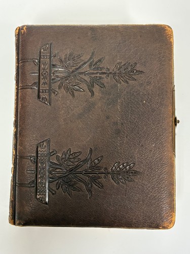 Antique photo album - photo,