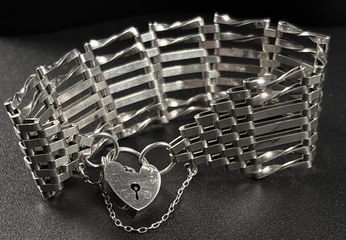 Vintage sterling silver bar - vintage,