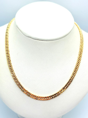 9ct yellow gold hollow double - 9ct,