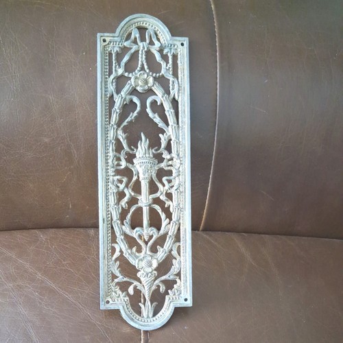 Each vintage brass door - vintage,