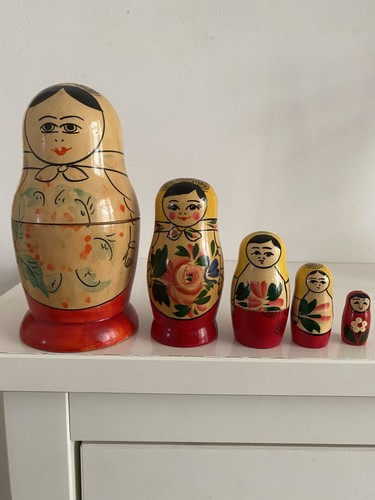 Vintage red yellow set - vintage,