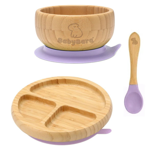 Bamboo baby weaning - baby, set