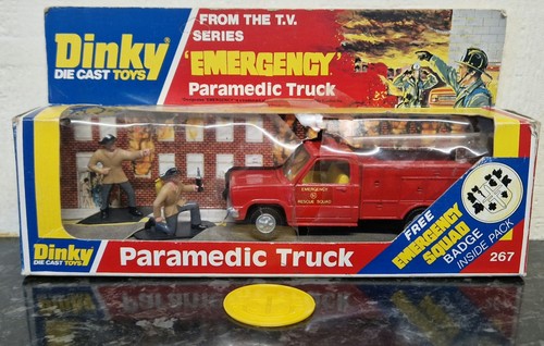 Dinky 267 paramedic truck - dinky,