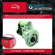 Starter Motor fits FORD MAVERICK 2.7D 93 to 98 Apec Genuine Quality Guaranteed