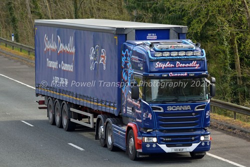 Truck photo 12x8 scania - -, r580