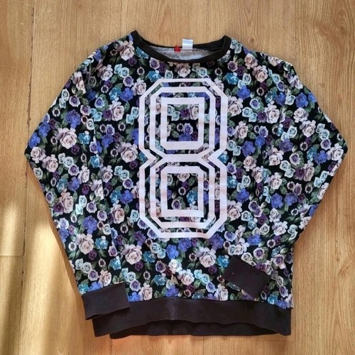 Divided floral pullover - divided,