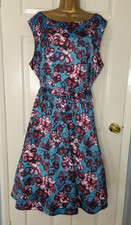 LINDY BOP Satin Floral Vintage