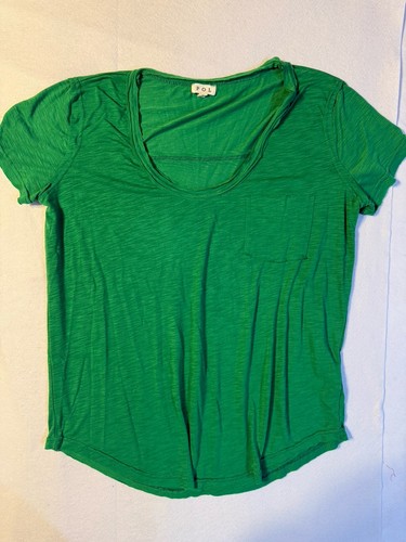 Pol women green scoop neck - women’s,