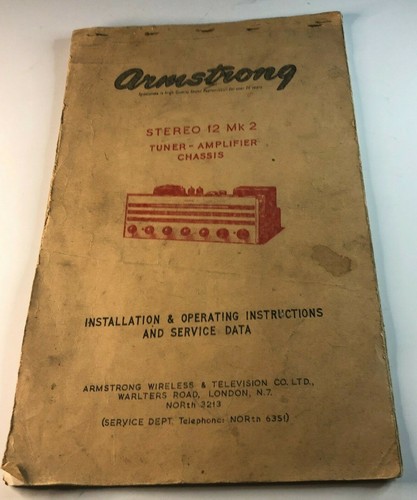 1960 armstrong stereo 12 mk - ,