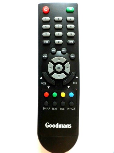 Goodmans freeview box - goodmans, remote