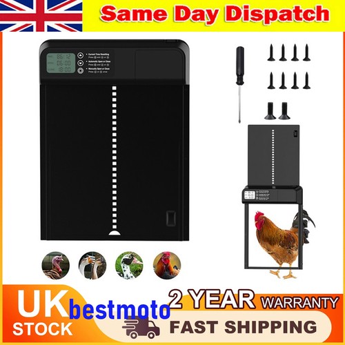 Automatic chicken coop door - automatic,