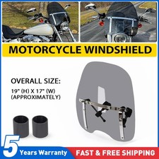 19"x17" Large Clear Windshield