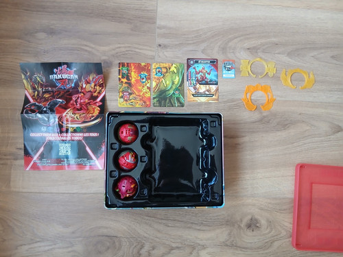 Bakugan baku tin - baku-tin, box