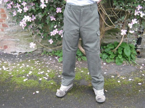 Austrian army ripstop trousers - army,