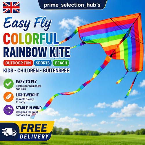 Easy fly colorful - easy, kite