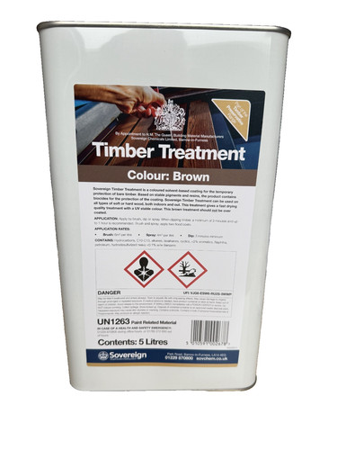 Timber treatment brown - treatment,