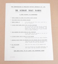 Bus Coach Staff Notice