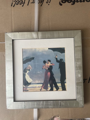 Framed print after the singing - framed,