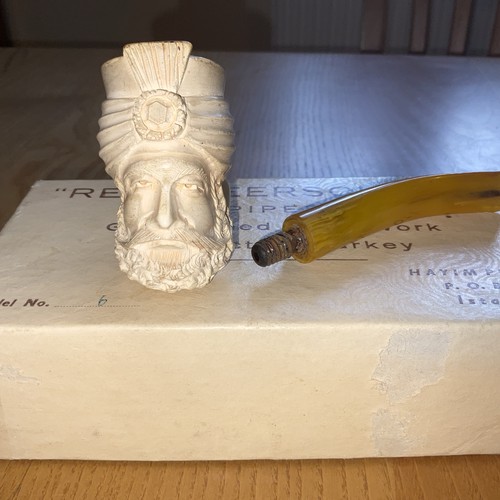 Vintage boxed real meerschaum - vintage,