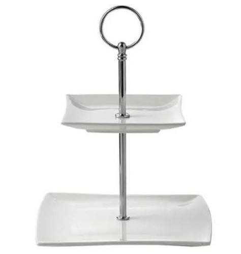 Tier cake stand square plate - cake,