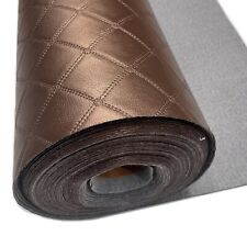 Trellis Leatherette Faux Leather Fabric Upholstery Car Vinyl Material - 54" Wide