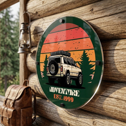 Custom acrylic circle - custom,