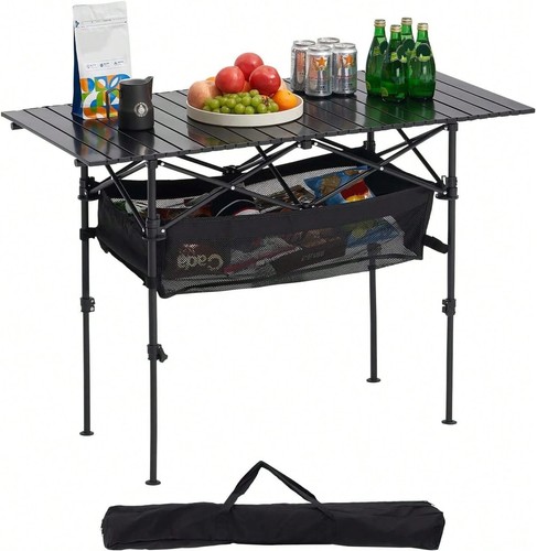 Folding camping table aluminum - table,
