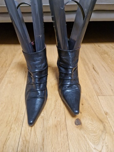 Ladies moda pelle black - ladies, in