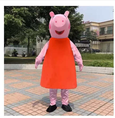 New christmas pig mascot - mascot, party