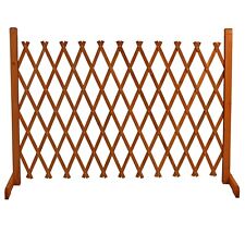 Expanding Wooden Trellis Fence