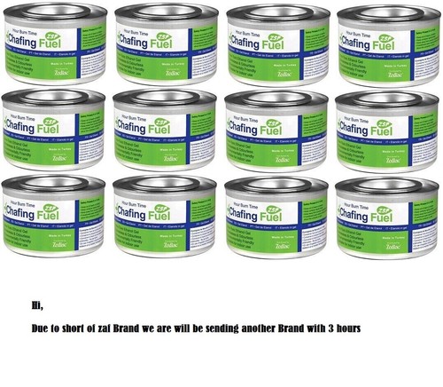 Chafing dish fuel chafer - dish, gel