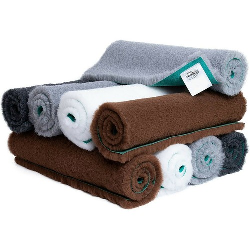 Vet fleece dog bed greenback - dog,