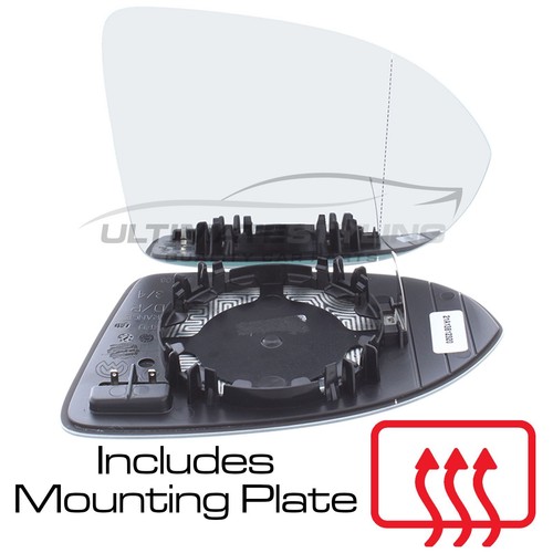 Wing mirror glass - wing, b8